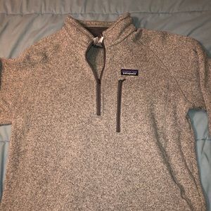 men PATAGONIA fleece quarter zip